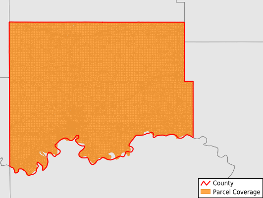 Williams County North Dakota GIS Parcel Data Download Coverage