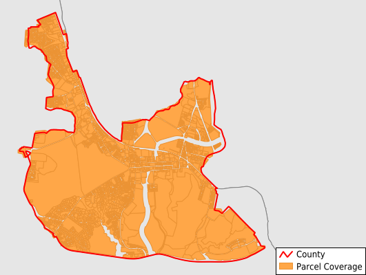 Williamsburg City Virginia GIS Parcel Data Download Coverage