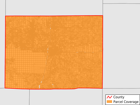 Williamson County Illinois GIS Parcel Data Download Coverage