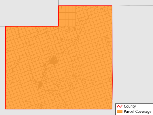 Winkler County Texas GIS Parcel Data Download Coverage