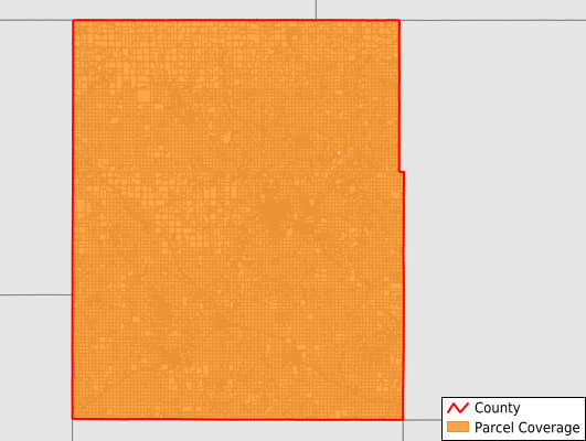 Winneshiek County Iowa GIS Parcel Data Download Coverage