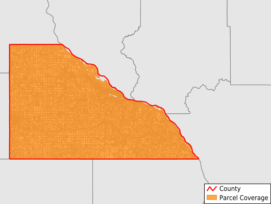 Winona County Minnesota GIS Parcel Data Download Coverage
