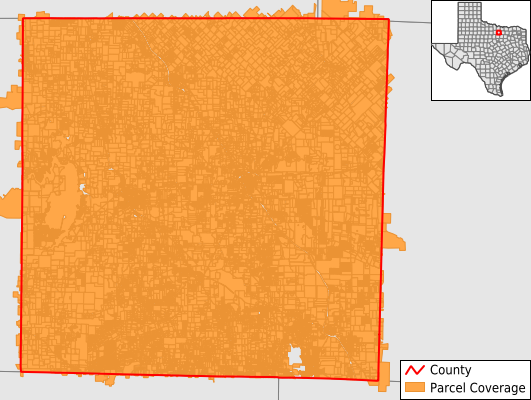 Wise County Texas GIS Parcel Data Download Coverage