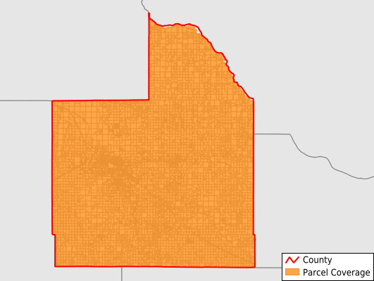 Woodward County Oklahoma GIS Parcel Data Download Coverage