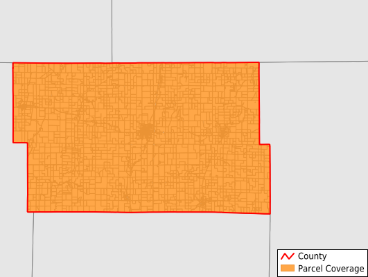 Worth County Missouri GIS Parcel Data Download Coverage