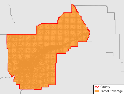 Yellowstone County Montana GIS Parcel Data Download Coverage