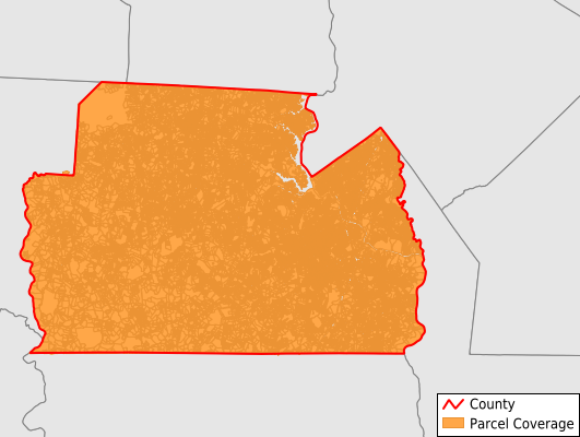 York County South Carolina GIS Parcel Data Download Coverage